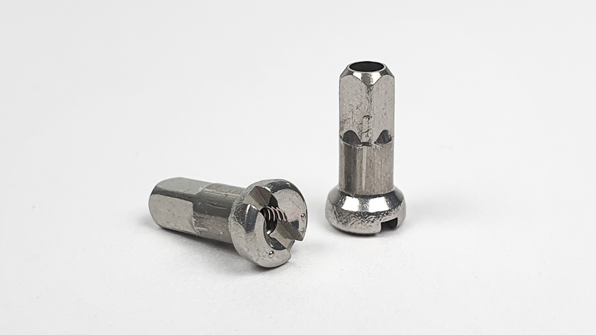 CNC Alunippel silber 14mm